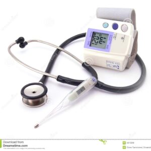 Medical Care Tools Isolated White